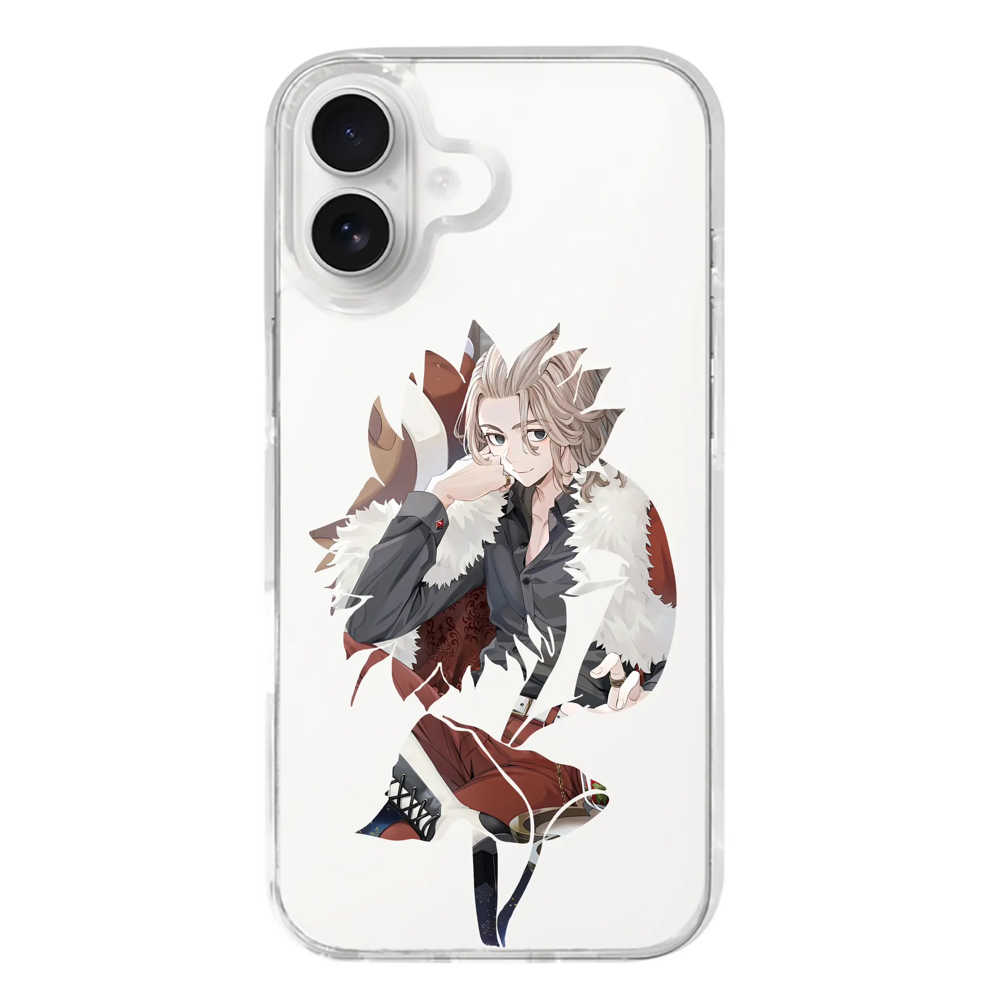 東京リベンジャーズ グッズ,佐野万次郎 - iPhone 17シリーズ 透明スマホケース – 薄型・耐衝撃・精密フィット保護カバー